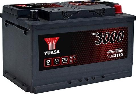 Yuasa YBX3110 - Стартерна акумуляторна батарея, АКБ autozip.com.ua