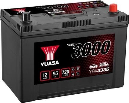 Yuasa YBX3335 - Стартерна акумуляторна батарея, АКБ autozip.com.ua