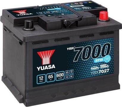 Yuasa YBX7027 - Стартерна акумуляторна батарея, АКБ autozip.com.ua