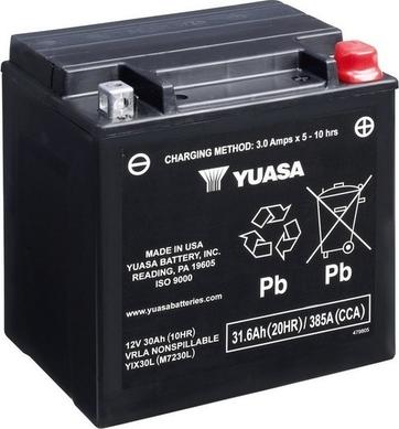 Yuasa YIX30L - Стартерна акумуляторна батарея, АКБ autozip.com.ua