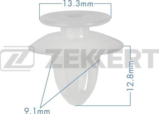 Zekkert BE-1211 - Зажим, молдинг / захисна накладка autozip.com.ua