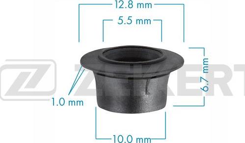 Zekkert BE-3588 - Зажим, молдинг / захисна накладка autozip.com.ua