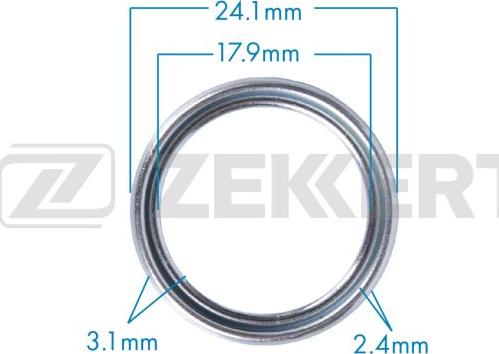 Zekkert BE-3573 - Різьбова пробка, масляний піддон autozip.com.ua