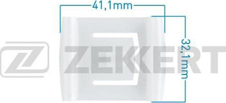 Zekkert BE-2554 - Зажим, молдинг / захисна накладка autozip.com.ua
