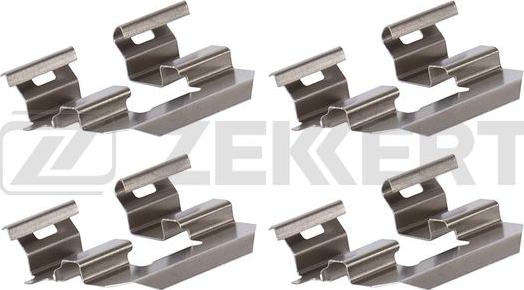 Zekkert BR-1493 - Комплектуючі, колодки дискового гальма autozip.com.ua