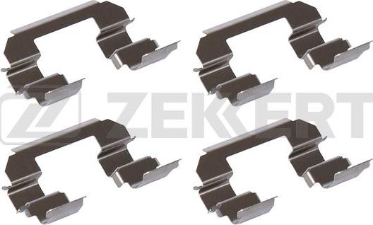 Zekkert BR-1469 - Комплектуючі, колодки дискового гальма autozip.com.ua