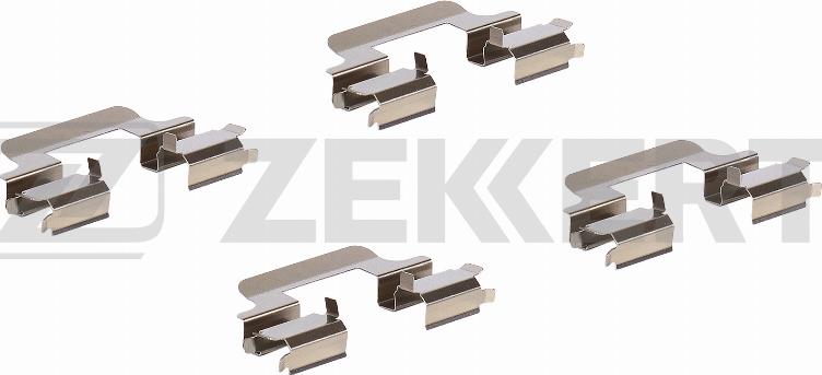 Zekkert BR-1473 - Комплектуючі, колодки дискового гальма autozip.com.ua