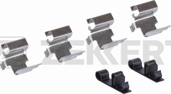 Zekkert BR-1477 - Комплектуючі, колодки дискового гальма autozip.com.ua