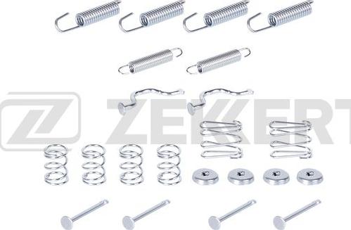 Zekkert BR-1508 - Комплектуючі, колодки дискового гальма autozip.com.ua