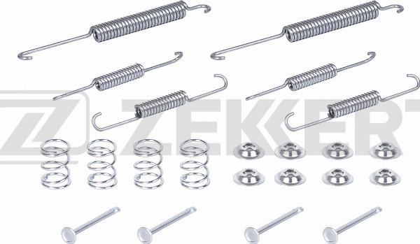 Zekkert BR-3331 - Комплектуючі, колодки дискового гальма autozip.com.ua