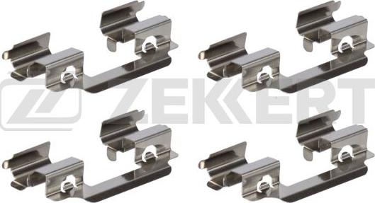 Zekkert BR-3255 - Комплектуючі, колодки дискового гальма autozip.com.ua