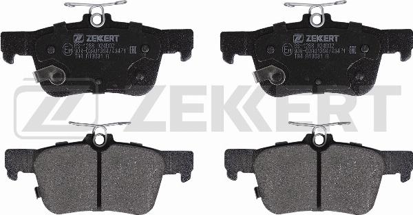 Zekkert BS-1288 - Гальмівні колодки, дискові гальма autozip.com.ua