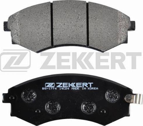 Zekkert BS-1774 - Гальмівні колодки, дискові гальма autozip.com.ua