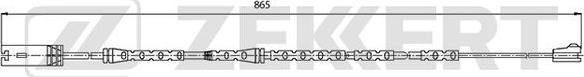 Zekkert BS-8029 - Сигналізатор, знос гальмівних колодок autozip.com.ua