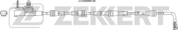 Zekkert BS-8119 - Сигналізатор, знос гальмівних колодок autozip.com.ua