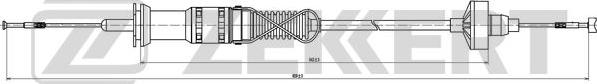 Zekkert BZ-1119 - Трос, управління зчепленням autozip.com.ua