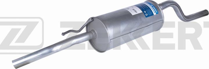 Zekkert GA-1004A - Глушник вихлопних газів кінцевий autozip.com.ua