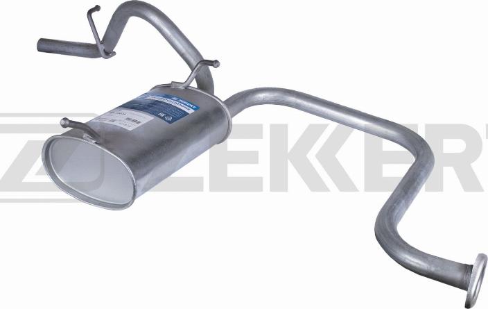 Zekkert GA-1003A - Глушник вихлопних газів кінцевий autozip.com.ua