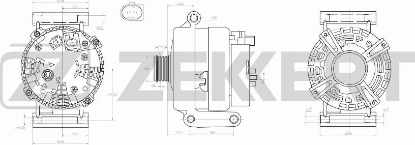 Zekkert GE-1009 - Генератор autozip.com.ua