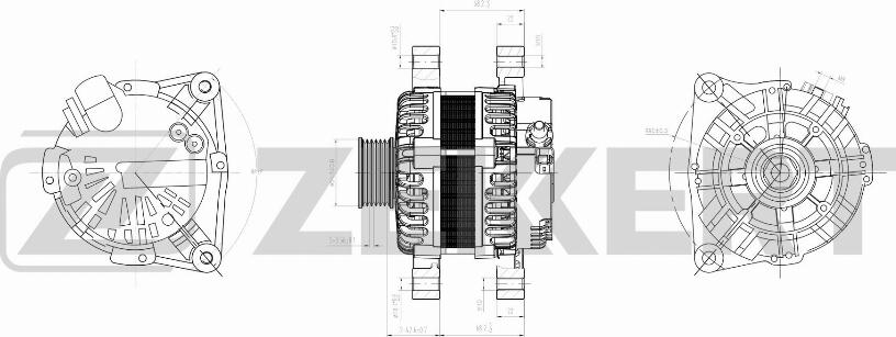 Zekkert GE-1001 - Генератор autozip.com.ua