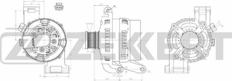 Zekkert GE-1008 - Генератор autozip.com.ua