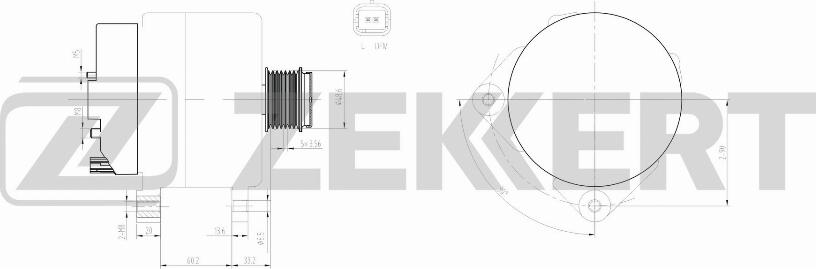 Zekkert GE-1003 - Генератор autozip.com.ua