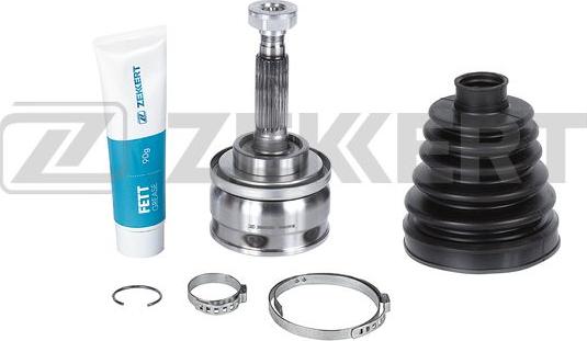 Zekkert GS-5198 - Шарнірний комплект, ШРУС, приводний вал autozip.com.ua