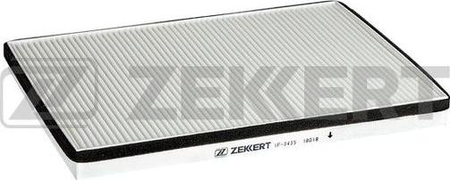 Zekkert IF-3435 - Фільтр, повітря у внутрішній простір autozip.com.ua