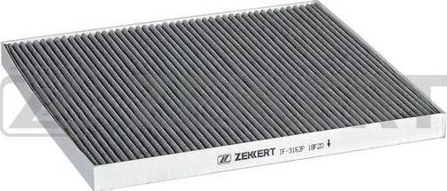 Zekkert IF-3163P - Фільтр, повітря у внутрішній простір autozip.com.ua