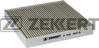 Zekkert IF-3108 - Фільтр, повітря у внутрішній простір autozip.com.ua