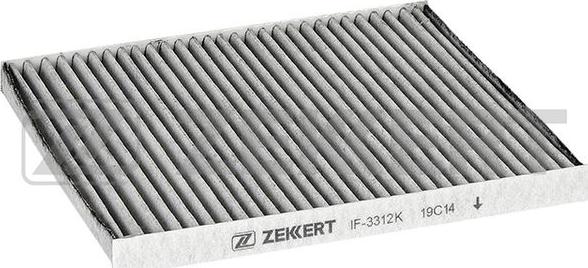 Zekkert IF-3312K - Фільтр, повітря у внутрішній простір autozip.com.ua