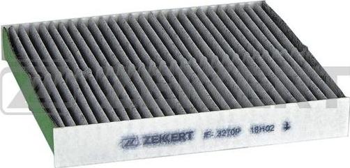 Zekkert IF-3270P - Фільтр, повітря у внутрішній простір autozip.com.ua