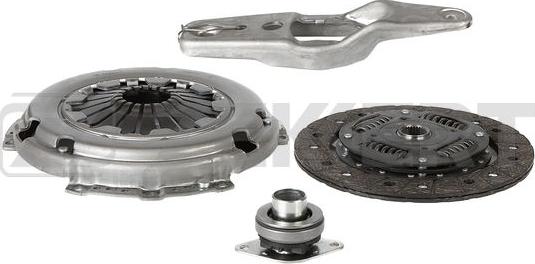 Zekkert KS-4298 - Комплект зчеплення autozip.com.ua