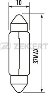 Zekkert LP-1062 - Лампа розжарювання, ліхтар освітлення номерного знака autozip.com.ua