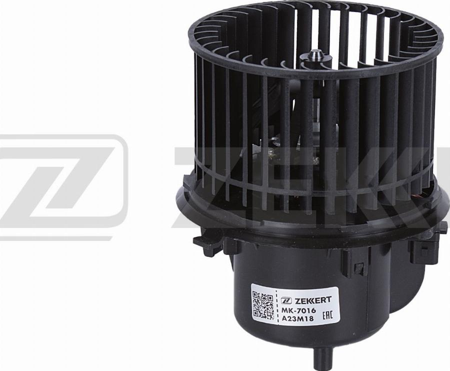 Zekkert MK-7016 - Вентилятор салону autozip.com.ua