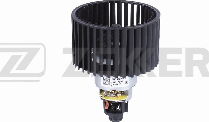 Zekkert MK-7021 - Вентилятор салону autozip.com.ua