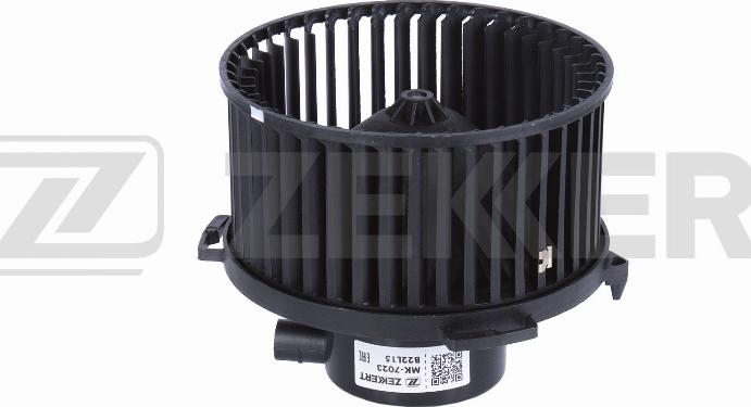 Zekkert MK-7023 - Вентилятор салону autozip.com.ua