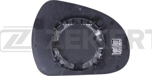 Zekkert SP-1106 - Дзеркальне скло, зовнішнє дзеркало autozip.com.ua