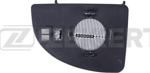 Zekkert SP-1131 - Дзеркальне скло, зовнішнє дзеркало autozip.com.ua