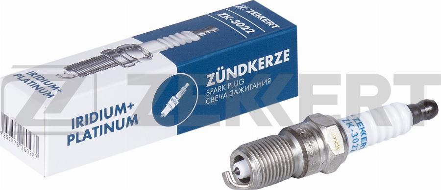 Zekkert ZK-3022 - Свічка запалювання autozip.com.ua
