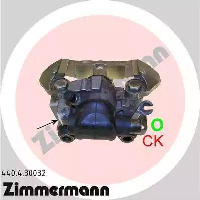 Zimmermann 440.4.30032 - Гальмівний супорт autozip.com.ua