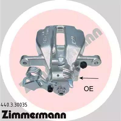 Zimmermann 440.3.30035 - Гальмівний супорт autozip.com.ua