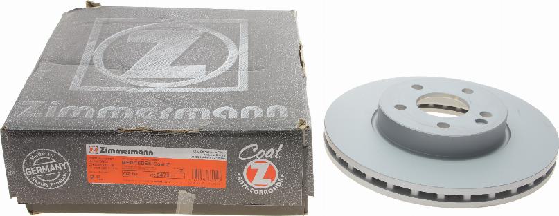 Zimmermann 400.6472.20 - Гальмівний диск autozip.com.ua