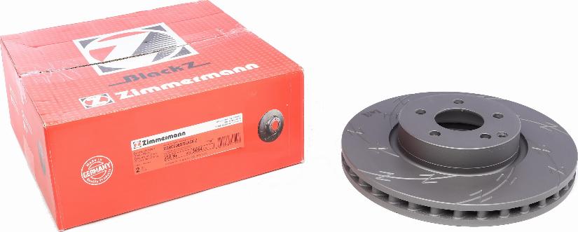 Zimmermann 400.3654.53 - Гальмівний диск autozip.com.ua
