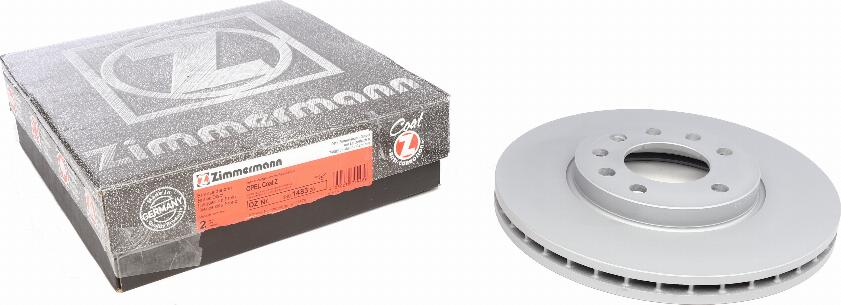 Zimmermann 430.1483.20 - Гальмівний диск autozip.com.ua