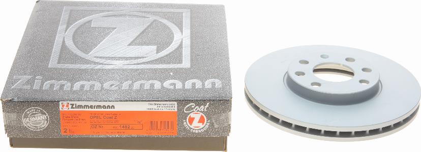 Zimmermann 430.1482.20 - Гальмівний диск autozip.com.ua
