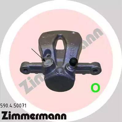 Zimmermann 590.4.50071 - Гальмівний супорт autozip.com.ua