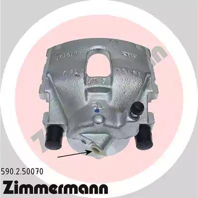 Zimmermann 590.2.50070 - Гальмівний супорт autozip.com.ua