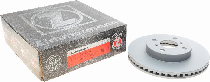 Zimmermann 590.2808.20 - Гальмівний диск autozip.com.ua