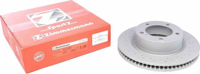 Zimmermann 590.2816.52 - Гальмівний диск autozip.com.ua
